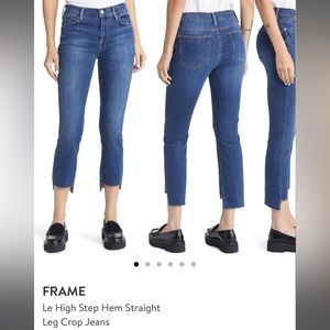 Frame Jeans - Le High step hem Straight